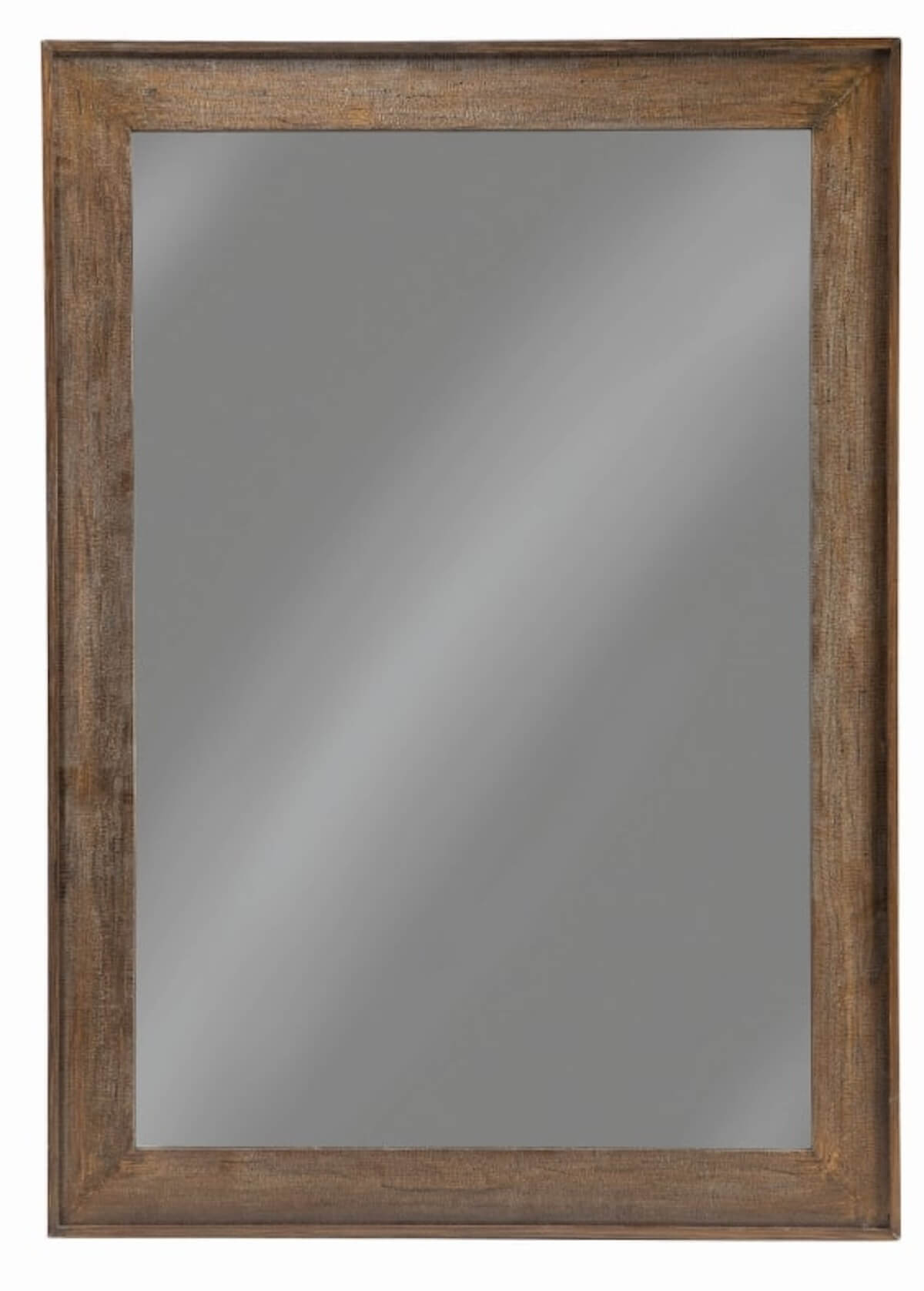 Odafin Rectangle Floor Mirror Distressed Brown